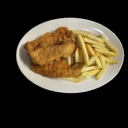 Kids Chicken Fingers.