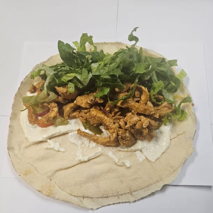 Chicken Shawarma Sandwich.