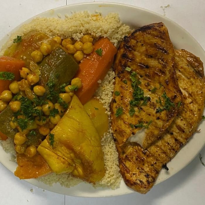 Chicken Couscous.