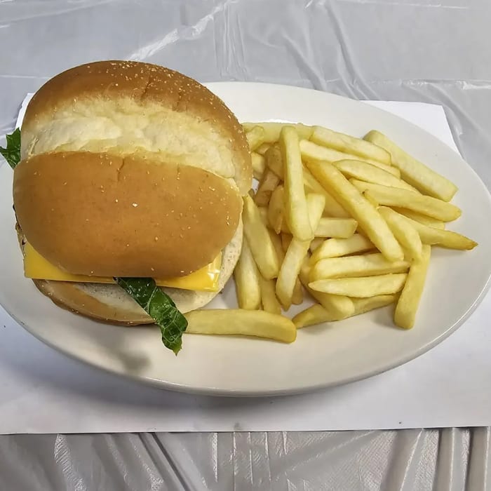 Kids Beef Burger.