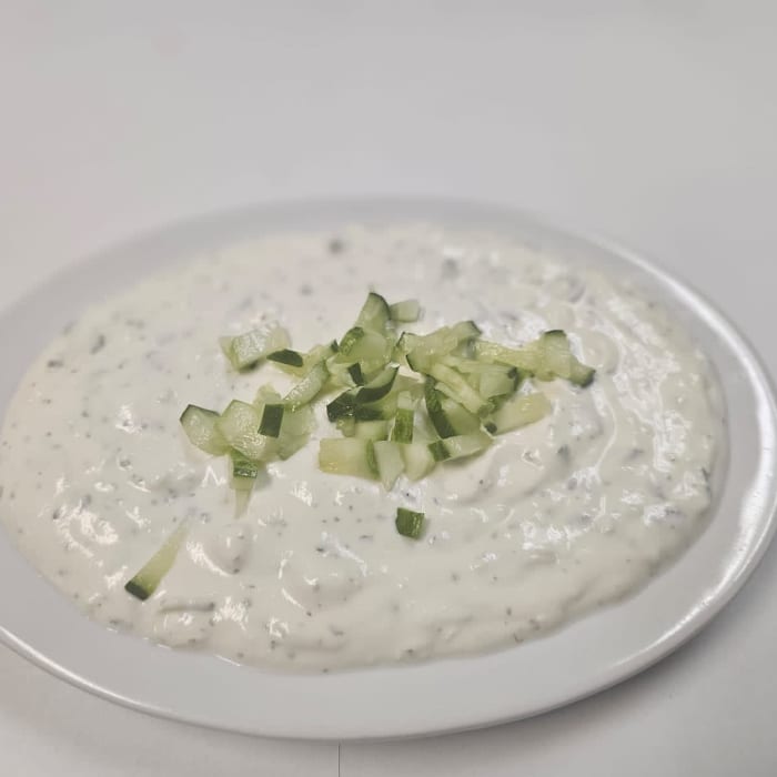 Chilled Cucumbers with Yogurt.