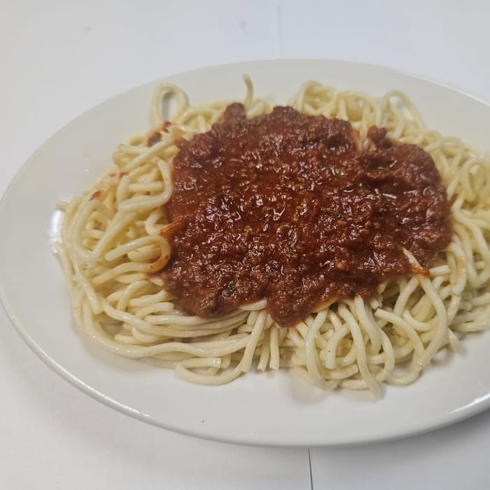 Kids Spaghetti with Meat.